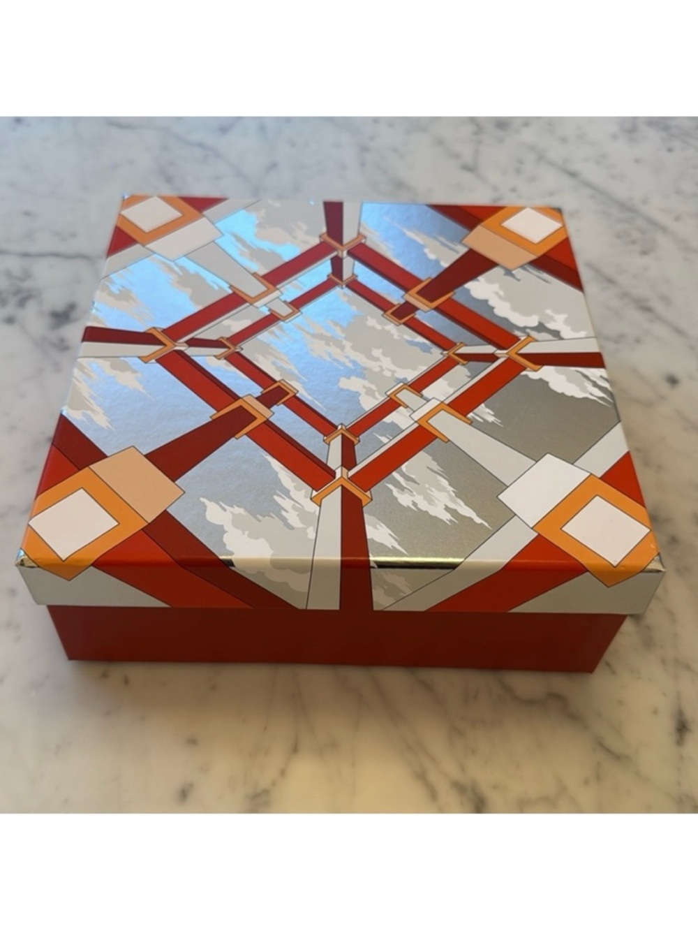 Hermes empty gift box